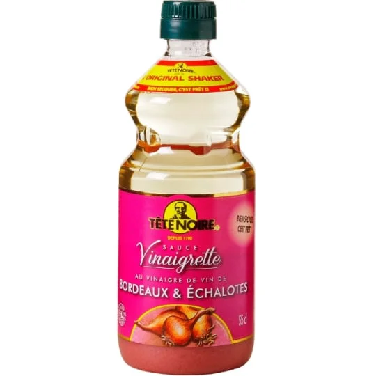 Sauce vinaigrette au vinaigre de vin de Bordeaux et échalotes