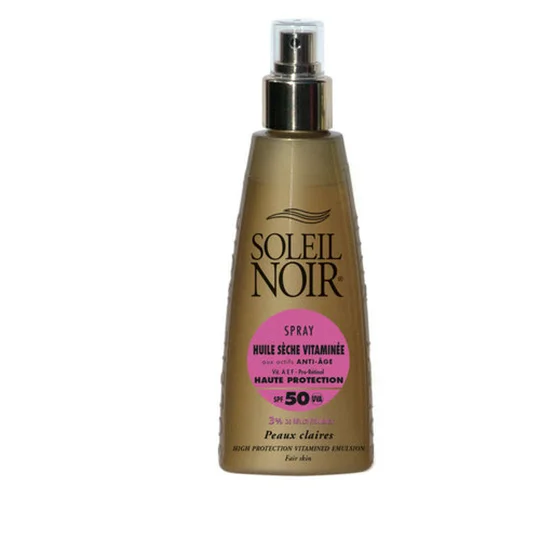 Spray Huile Sèche Vitaminée Anti-Age Haute Protection SPF50