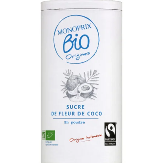 Sucre de fleur de coco en poudre
