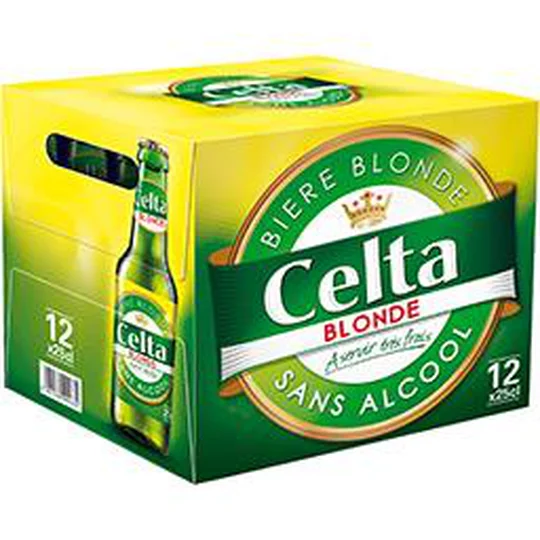 Bière blonde sans alcool