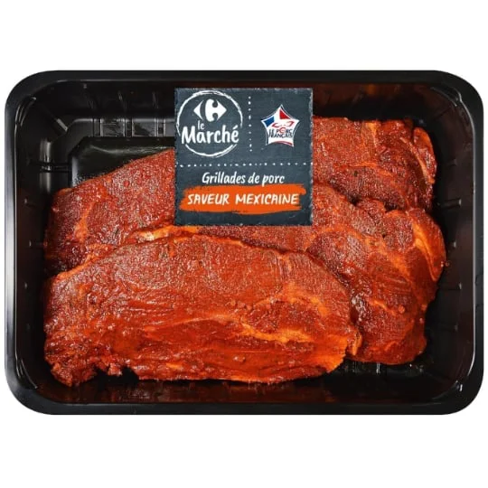 Echine de porc à la mexicaine