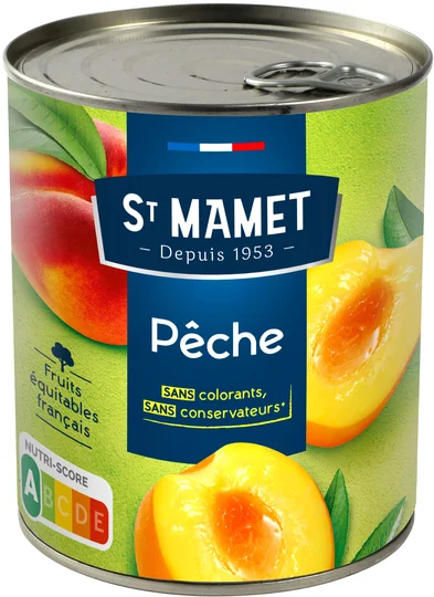 Fruits au sirop Pêches