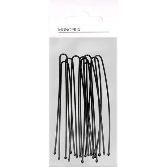 Épingles chignon grand modèle noir
