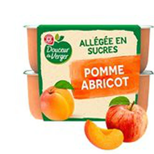 Compote pomme abricot