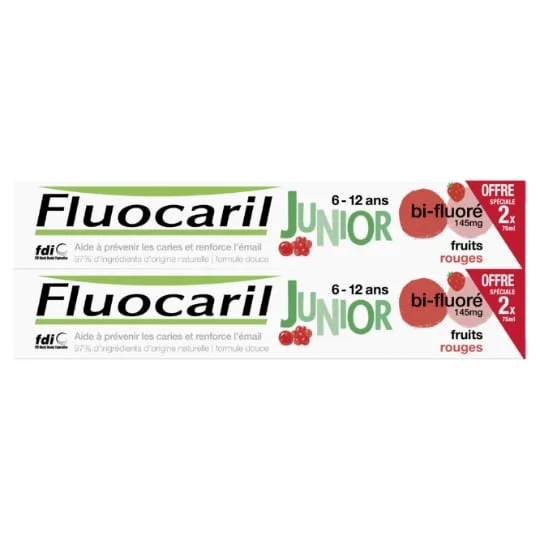 Dentifrice fruit rouge junior 6-12ans
