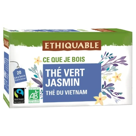 Thé vert jasmin Vietnam Bio