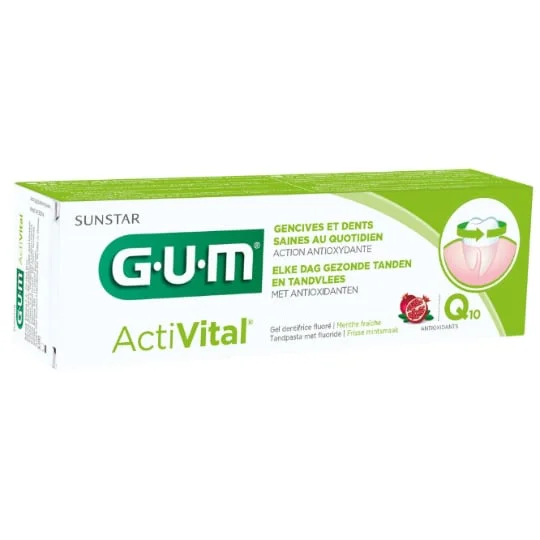 Dentifrice gum activital