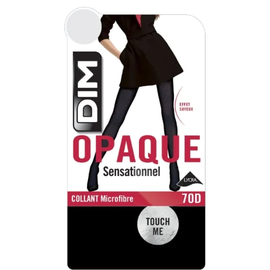 Collant femme noir T3/4 Opaque