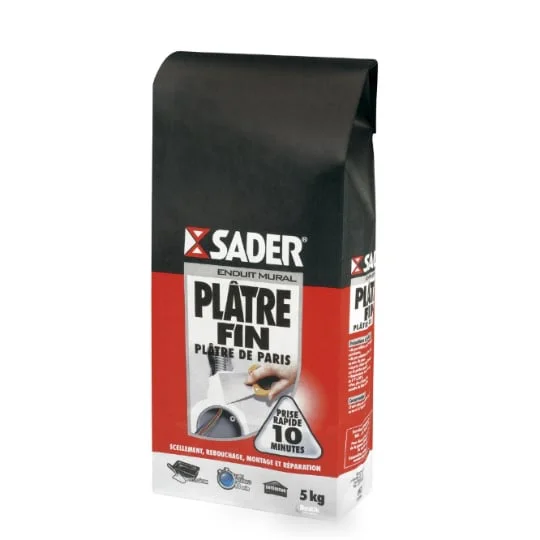 Plâtre de paris fin poudre