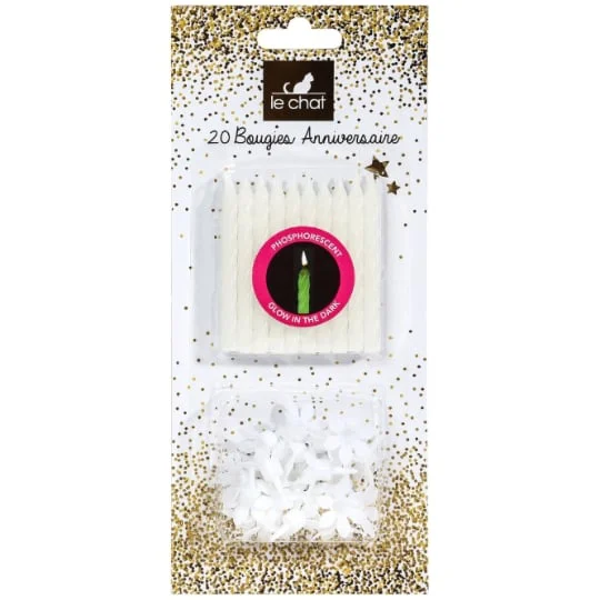 Bougie phosporescentes