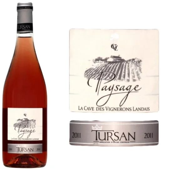 Vin rosé Tursan