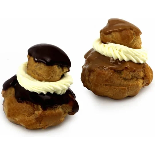 Religieuses chocolat et café