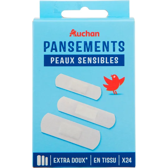 Pansements microporeux peaux sensibles