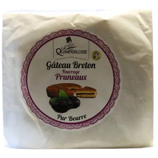 Gâteau breton fourrage pruneaux