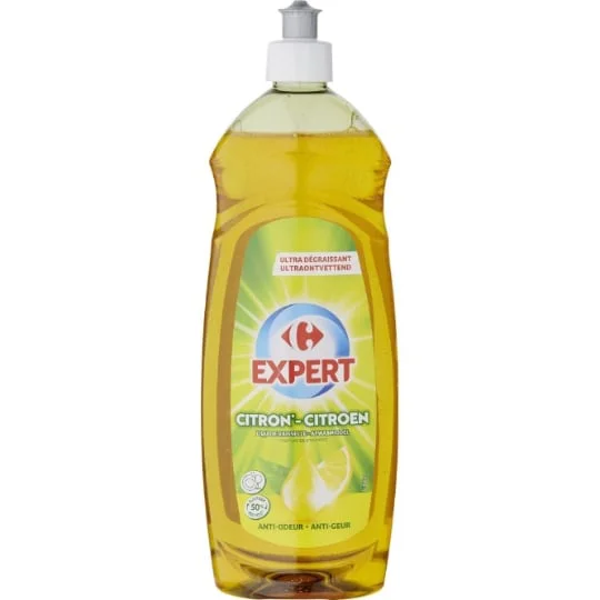 Liquide vaisselle citron anti odeur