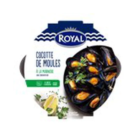 Moules cuisinées marinière Angulas