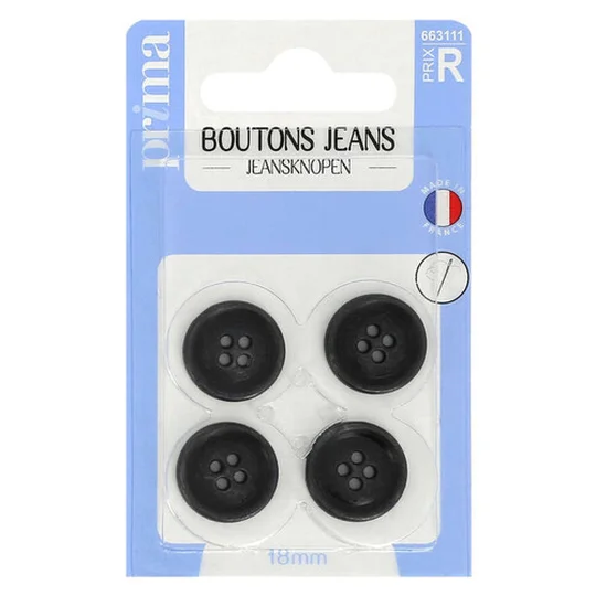 Boutons Jeans A Coudre