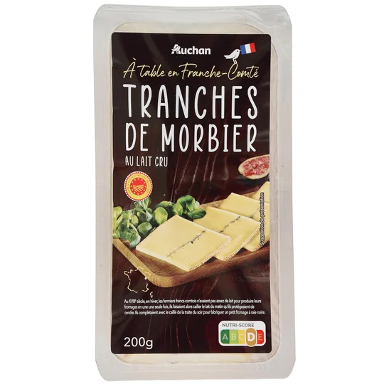 Fromage à raclette morbier AOP