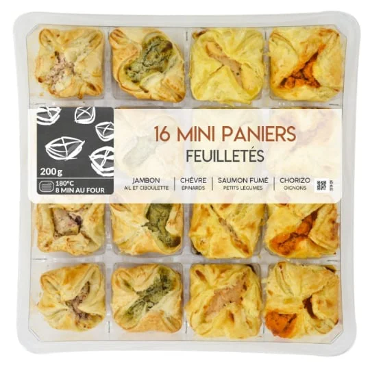 Mini feuilletés assortiment