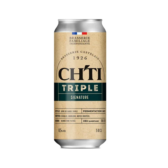 Bière triple signature 8.5°