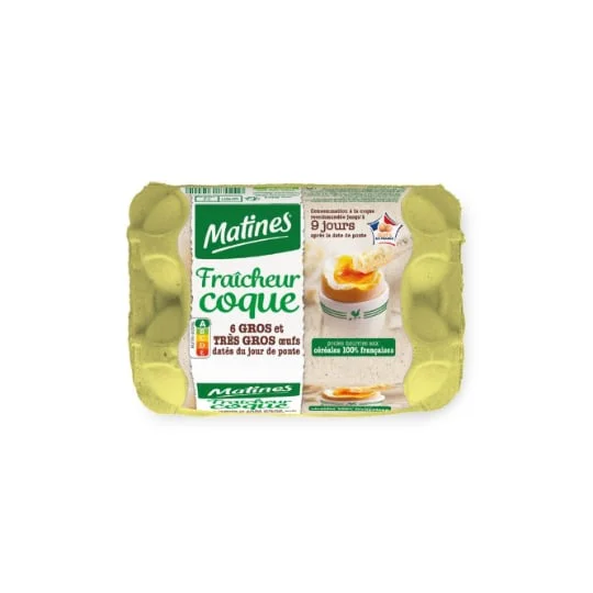 Oeufs Fraîcheur Coque