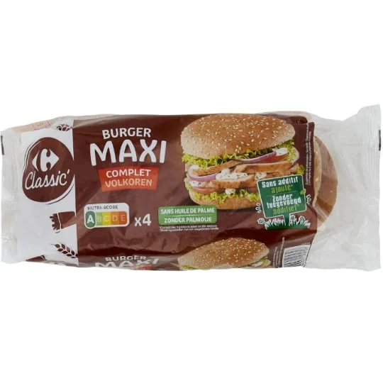 Maxi burger complets