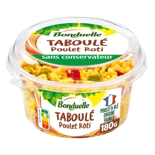 Taboulé au poulet rôti