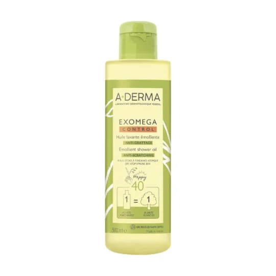 Huile lavante émolliente Exomega Control