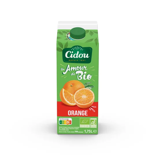 Nectar d'orange bio