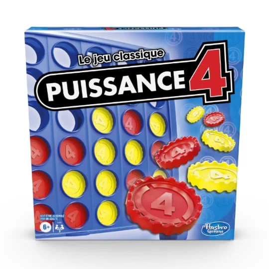 Puissance 4 Dès 6 ans - 2 joueurs