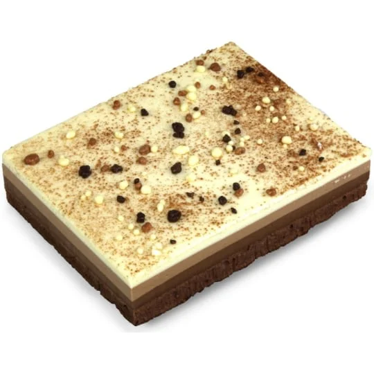 Gâteau entremet 3 chocolats 6/8 parts