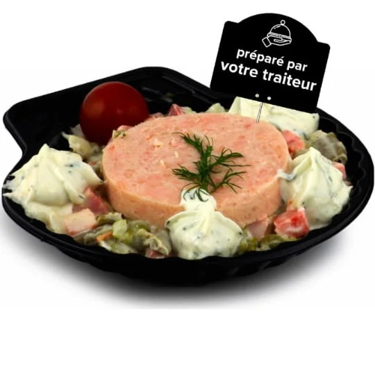Coquille au saumon