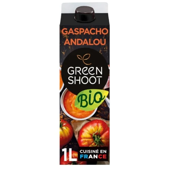 Soupe bio Gaspacho vinaigre de Xérès GREEN SHOOT