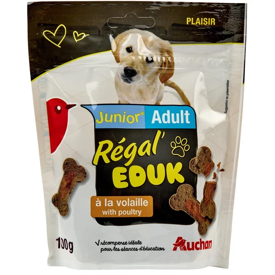 Junior-Adult friandises régal'eduk à la volaille pour chien