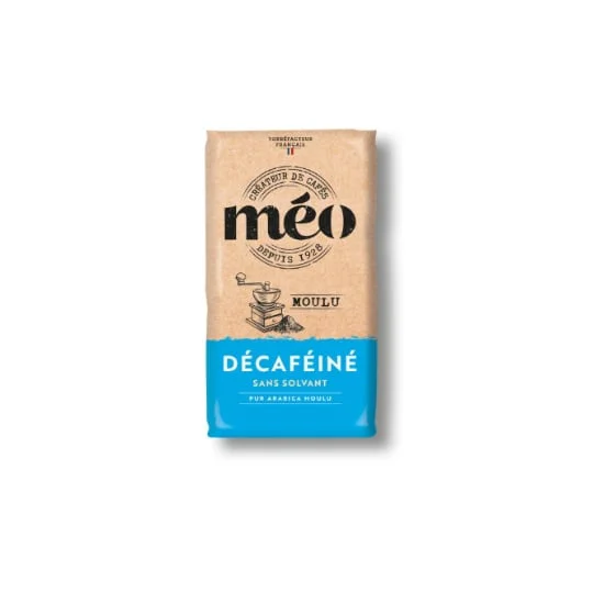 Café moulu décaféiné