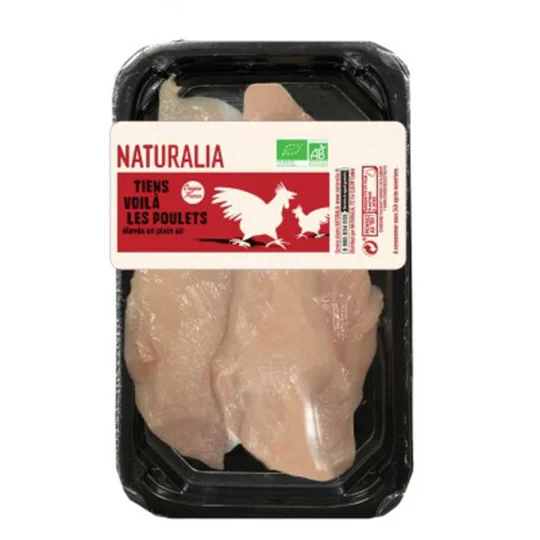 Escalope Poulet Jaune X2