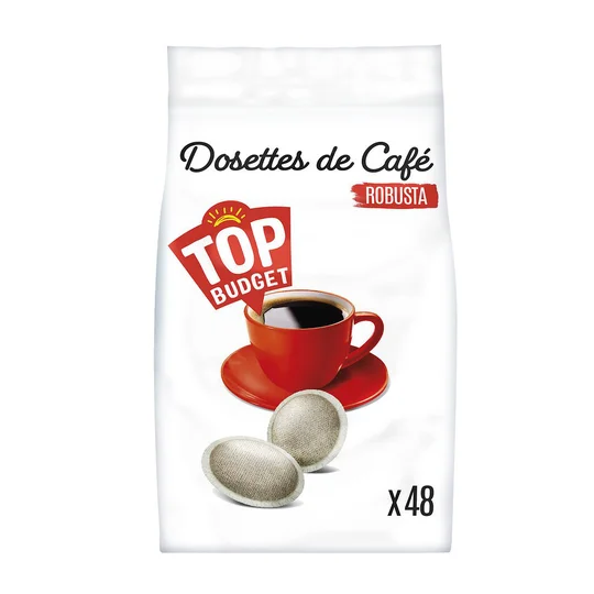 Dosettes de café robusta