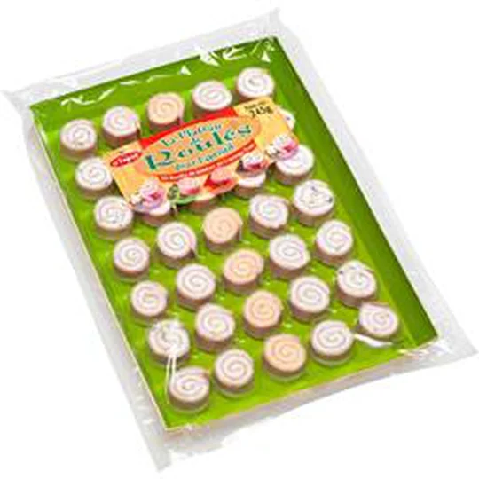 Plateau de roulés de jambon au fromage frais