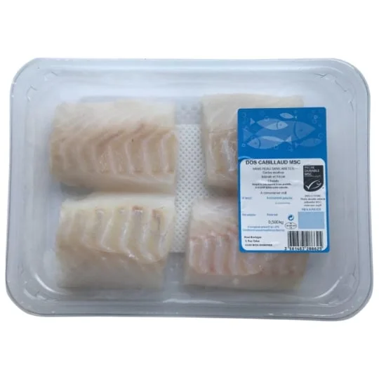 Dos de cabillaud