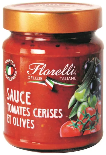 Sauce tomate Aux olives