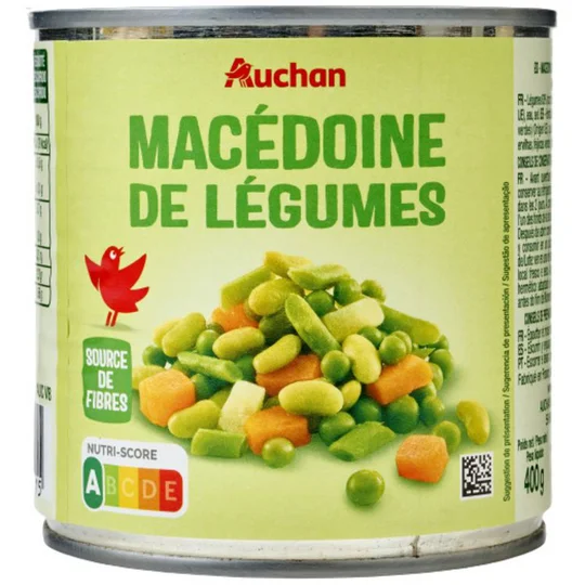 Macédoine de légumes