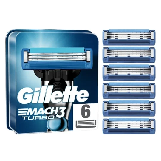 Lames De Rasoir Recharges Pour Homme Mach3 Turbo X-
