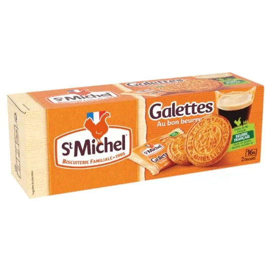 Biscuits galettes au bon beurre accompagnement café