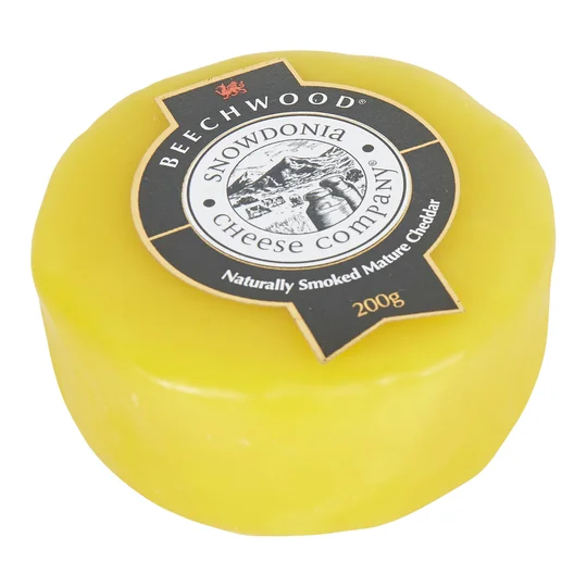 Fromage cheddar fumé au bois de hêtre