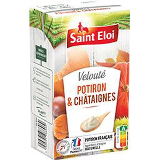 Velouté potiron & châtaignes