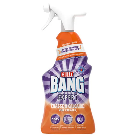 Cilit Bang Spray Nettoyant Expert Crasse & Calcaire