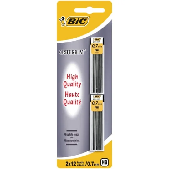 Etuis de mines HB 0.7mm