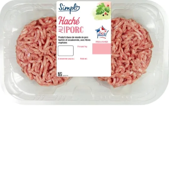 Haché au porc