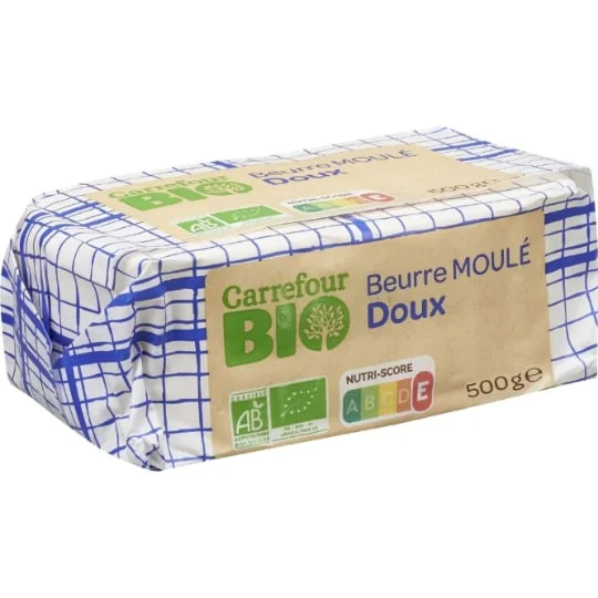 Beurre Doux Bio Moulé