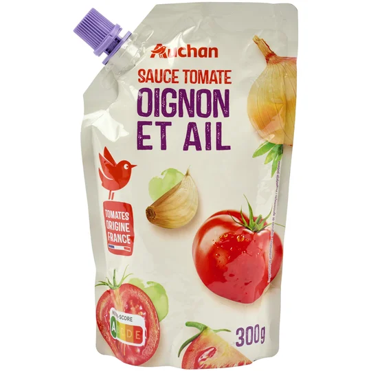 Sauce tomate oignon ail sachet